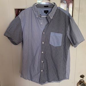 JCREW Multi-Pattern Button Down Shirt
